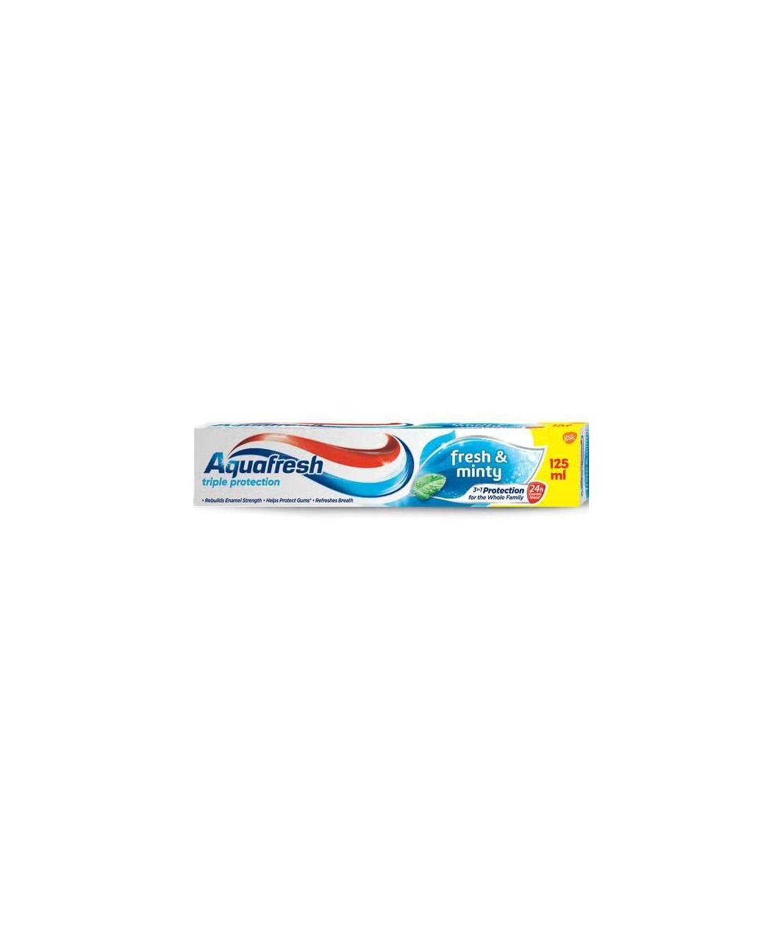 Pastă de Dinți Aquafresh Triple Protection Fresh & Minty, 125ml