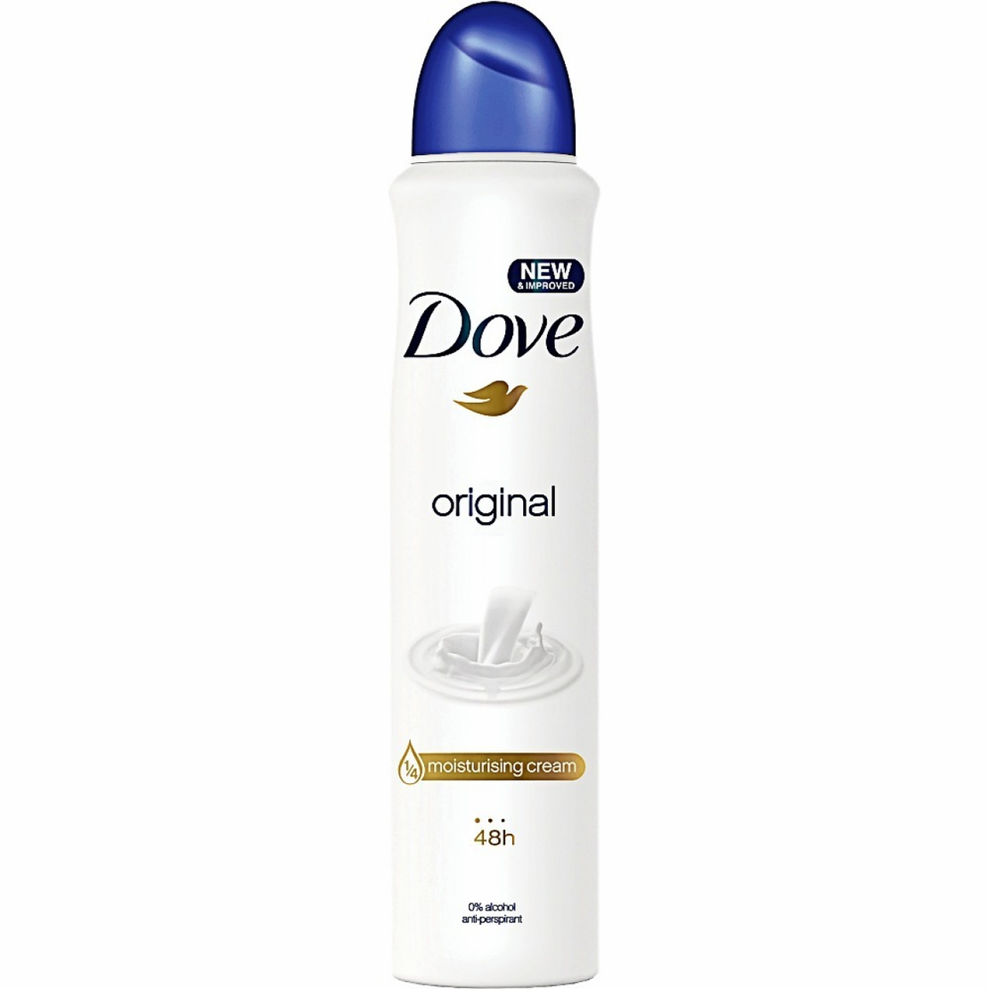 Deodorant Spray Antiperspirant Dove Original, 250ml