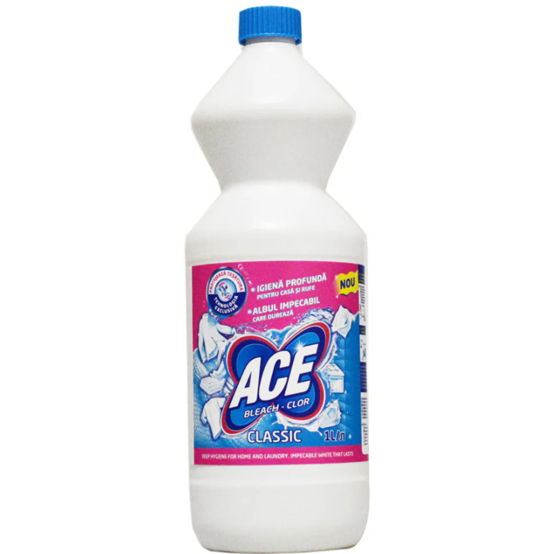 ACE Classic 1L – Clor pentru rufe și dezinfectant | ZANDIA