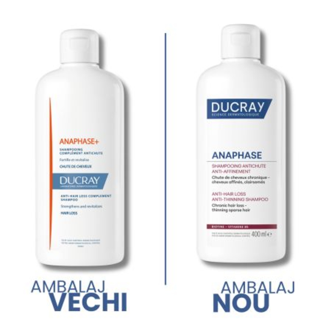DUCRAY Anaphase Sampon impotriva caderii parului x400 ml
