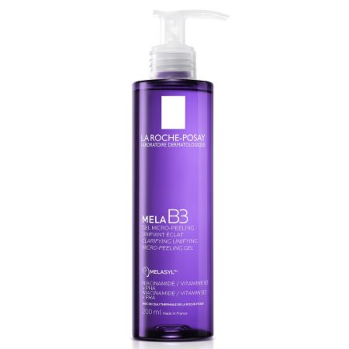 LA ROCHE POSAY Mela B3 Gel micro-exfoliant anti-pete pigmentare cu Melasyl  x 200ml