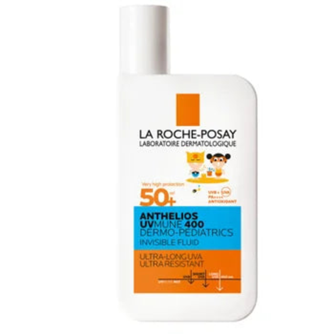 LA ROCHE POSAY Anthelios KIDS UV-Mune 400 fluid invizibil SPF50+piele copii  x 50ml