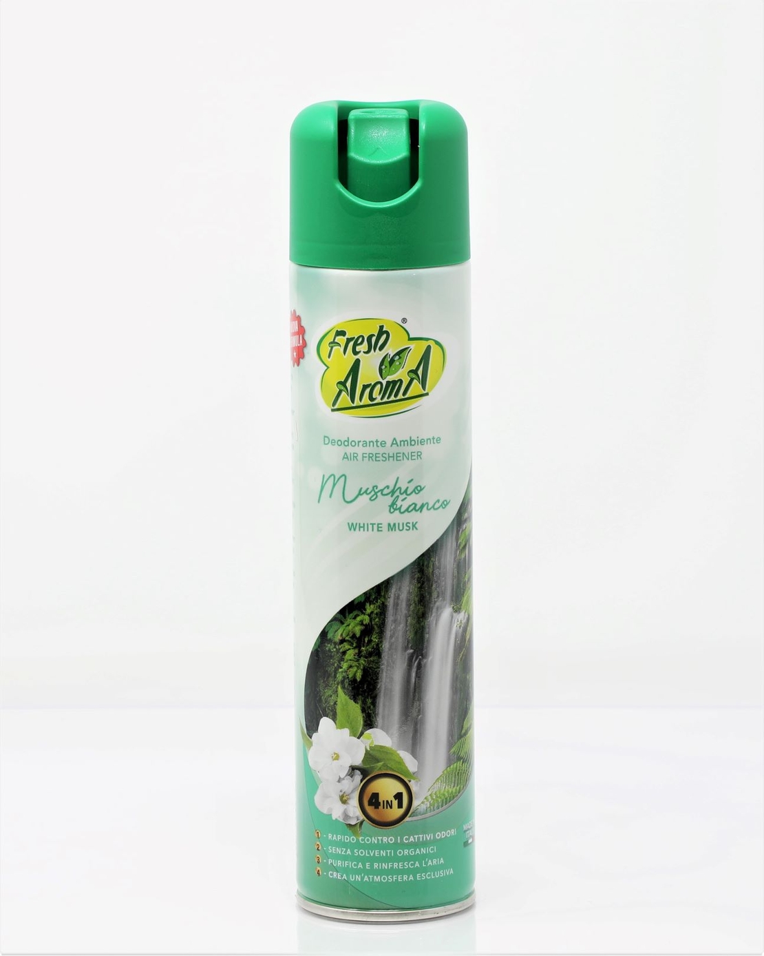 Deodorant aerosol Fresh Aroma 300ml, Muschi alb