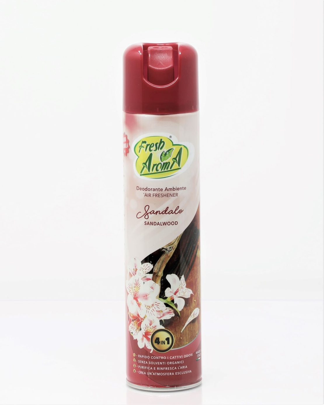 Aerosol Fresh Aroma Deo Spray 300ml, parfum Sandalo