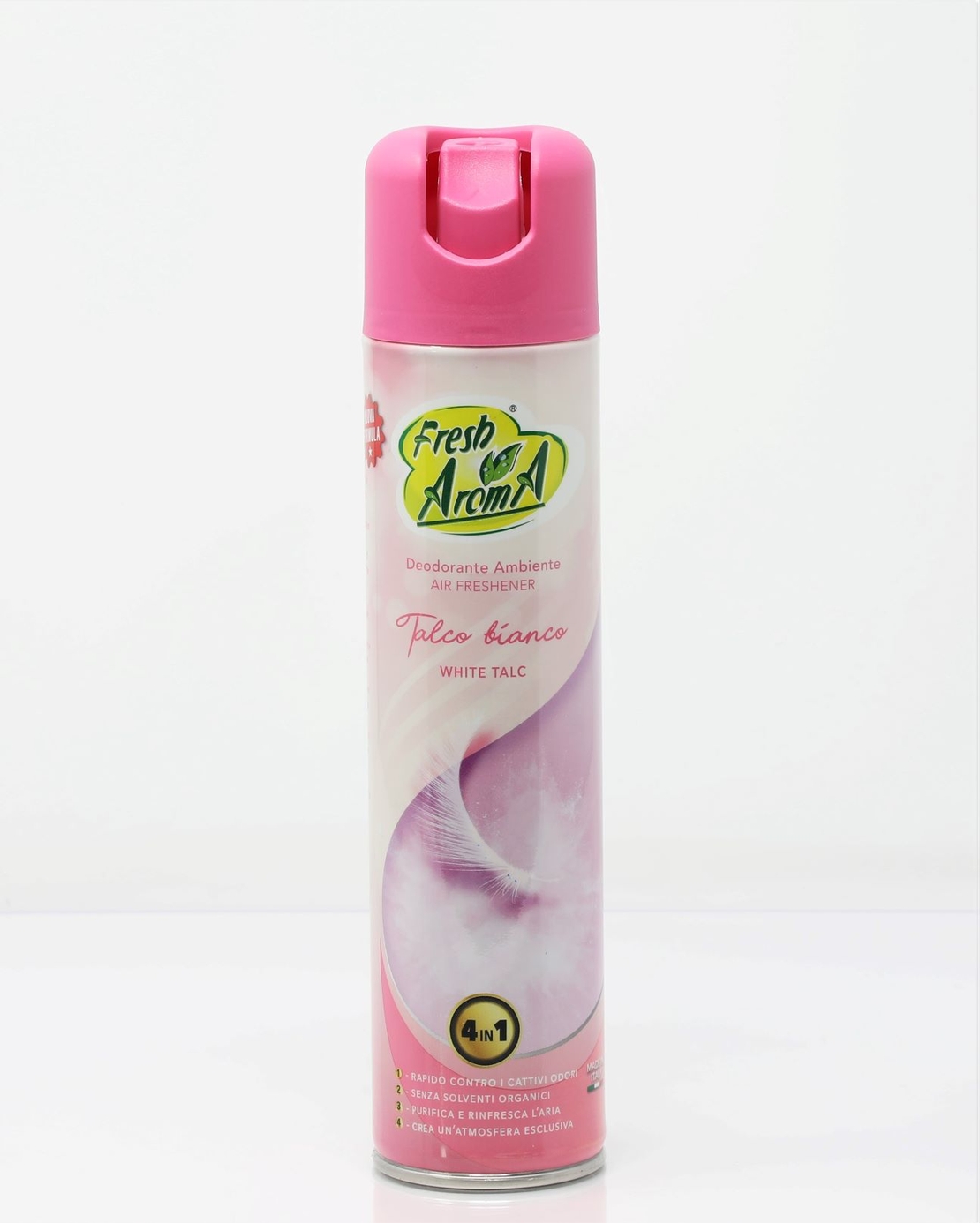 Deodorant aerosol Fresh Aroma Talc Alb, 300ml