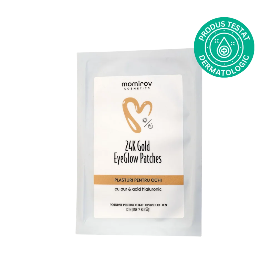 Momirov-Plasturi hidrogel pentru ochi 24K Eyeglow ,2 buc