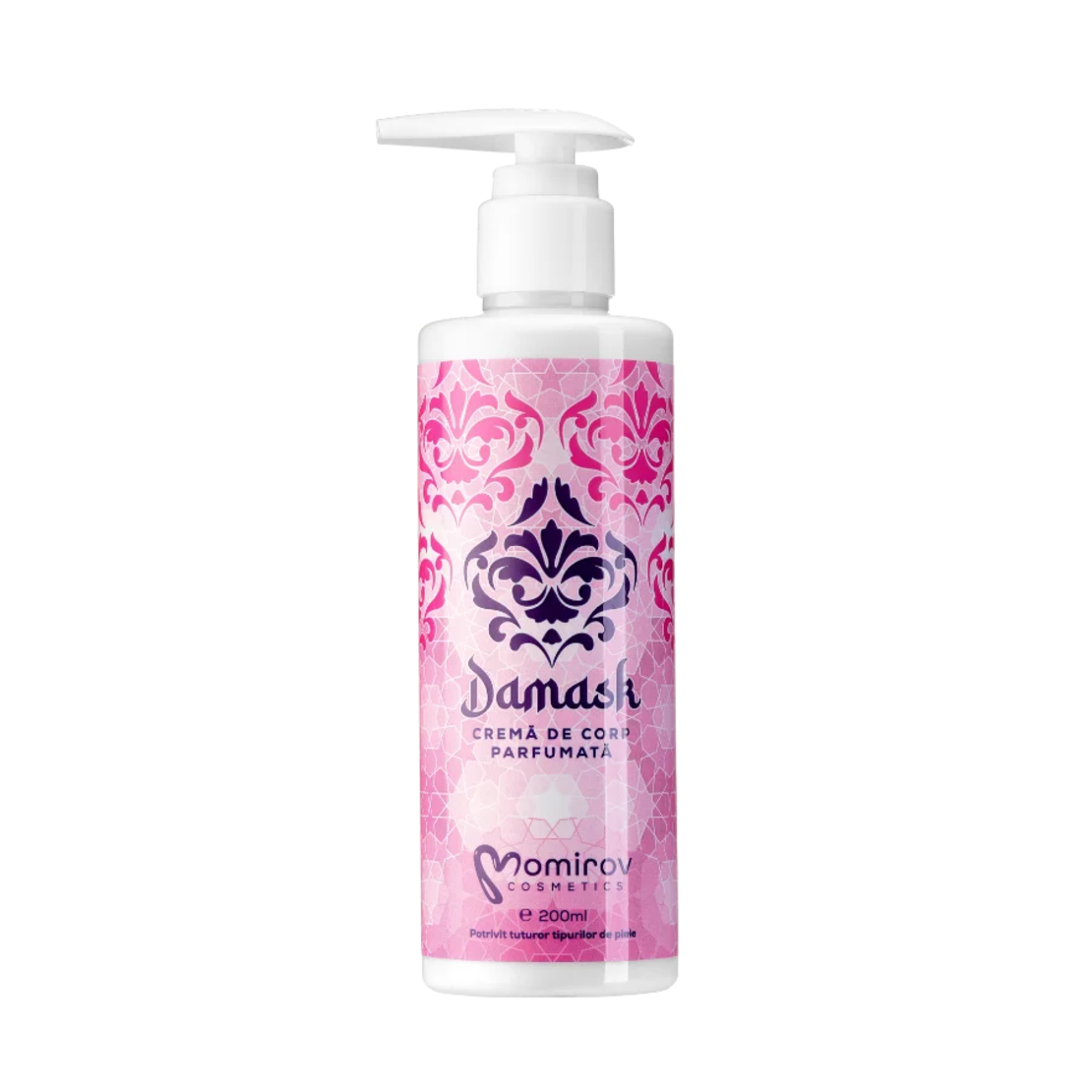 Momirov-Cremă de corp parfumată Damask, 200 ml
