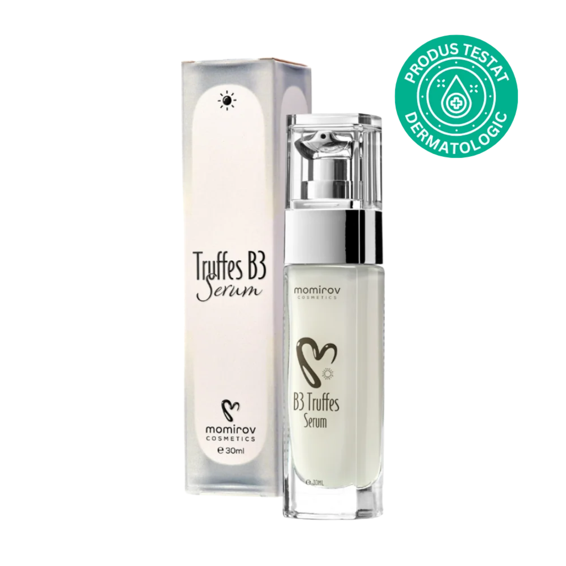 Momirov-Serum Truffes B3 cu 5% niacinamidă și extract de trufe, 30 ml