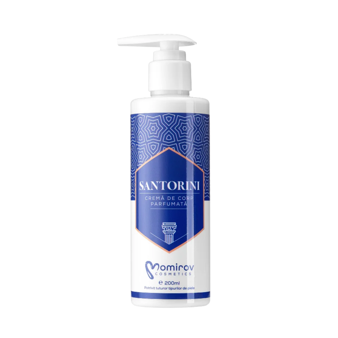 Momirov-Cremă de corp parfumată Santorini, 200 ml
