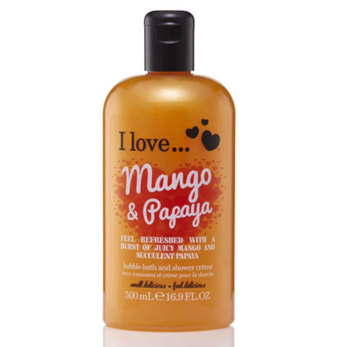 I Love Mango & Papaya Bath & Shower Creme 500 ml