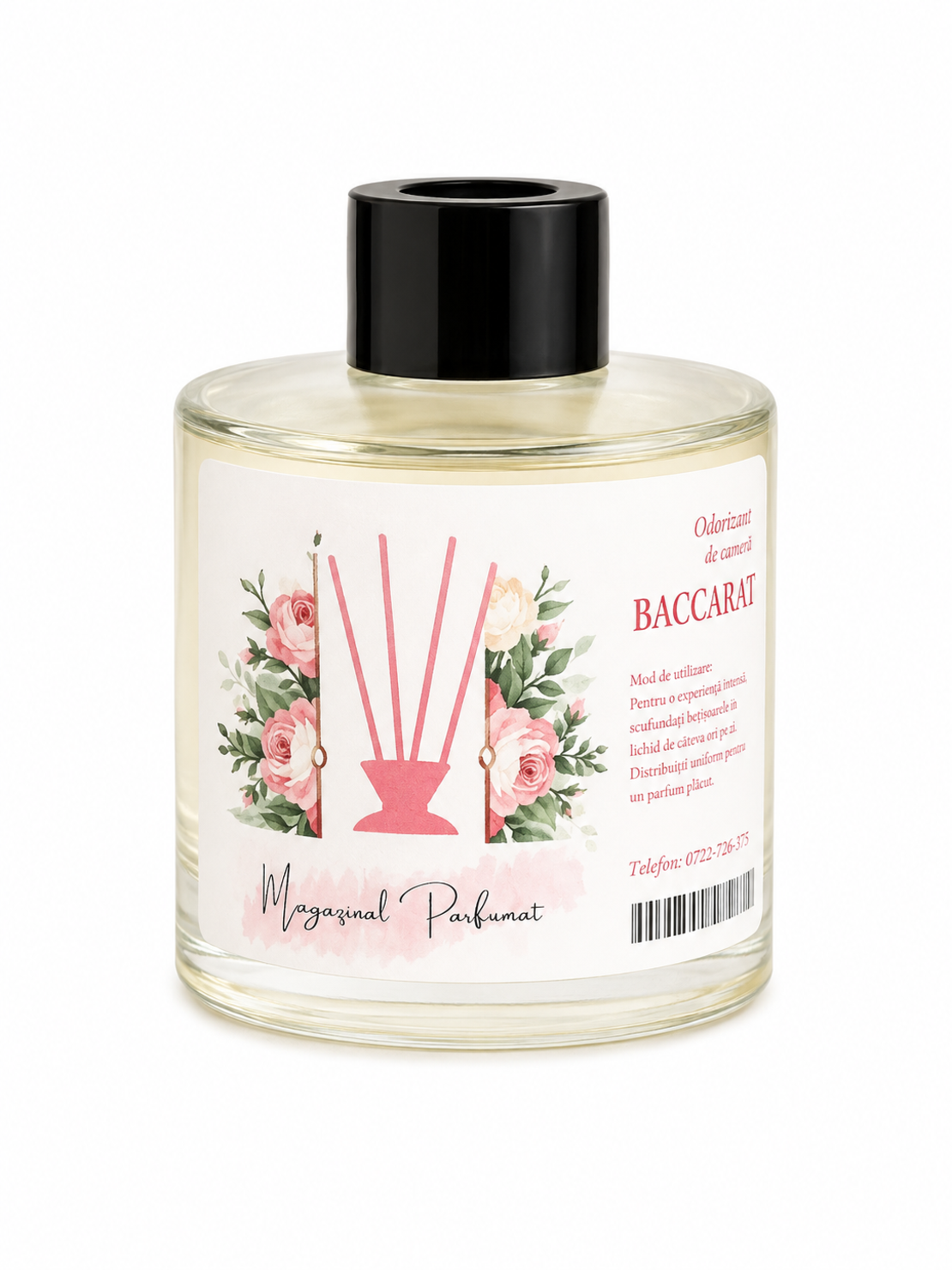 Odorizant cu betisoare-Baccarat Rouge 100ml