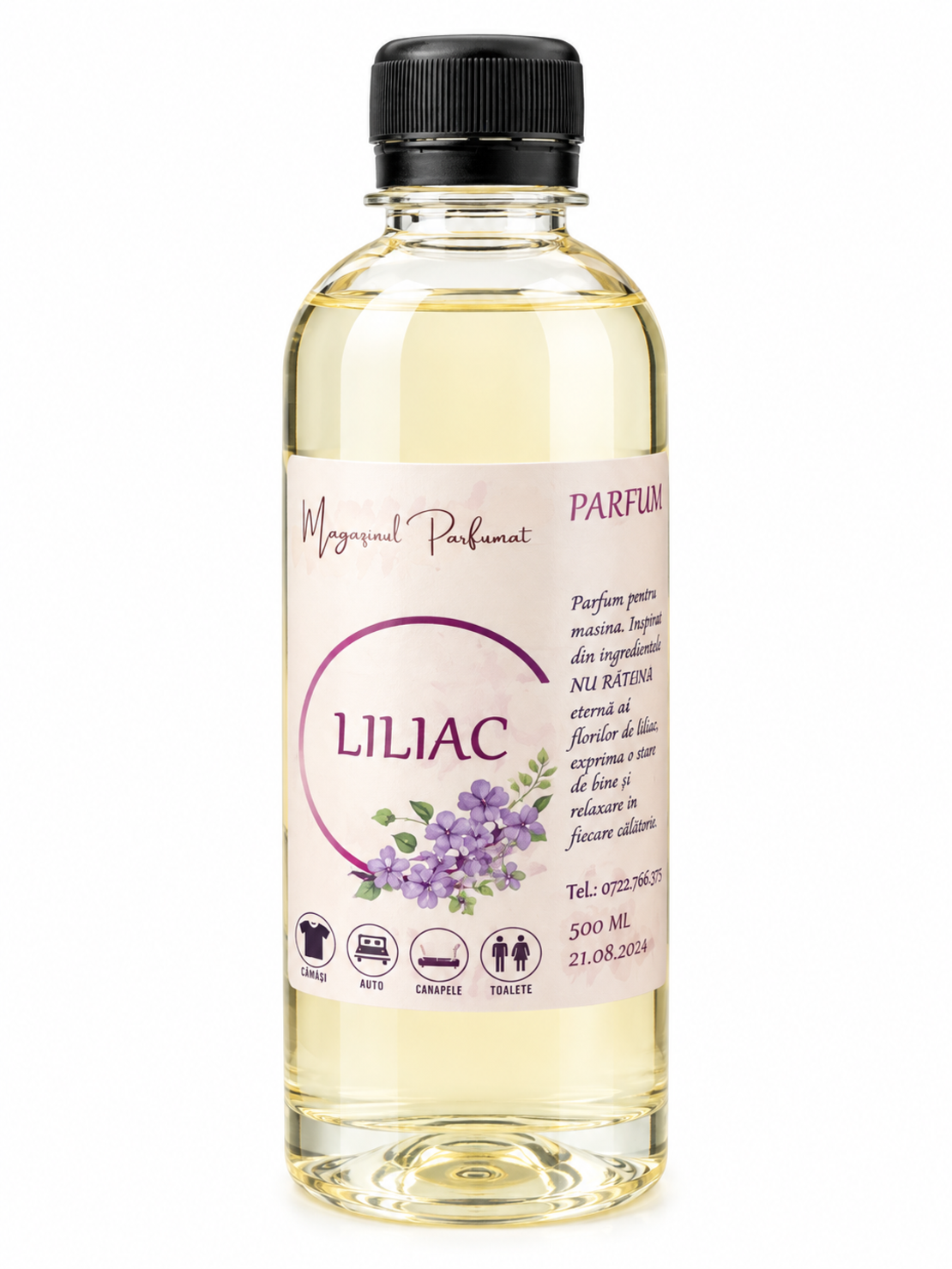 Odorizant LILIAC pentru tesaturi si ambient 500ml