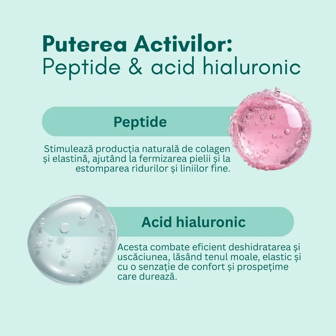 Momirov-Cremă Ultralift cu peptide și acid hialuronic, 50 ml