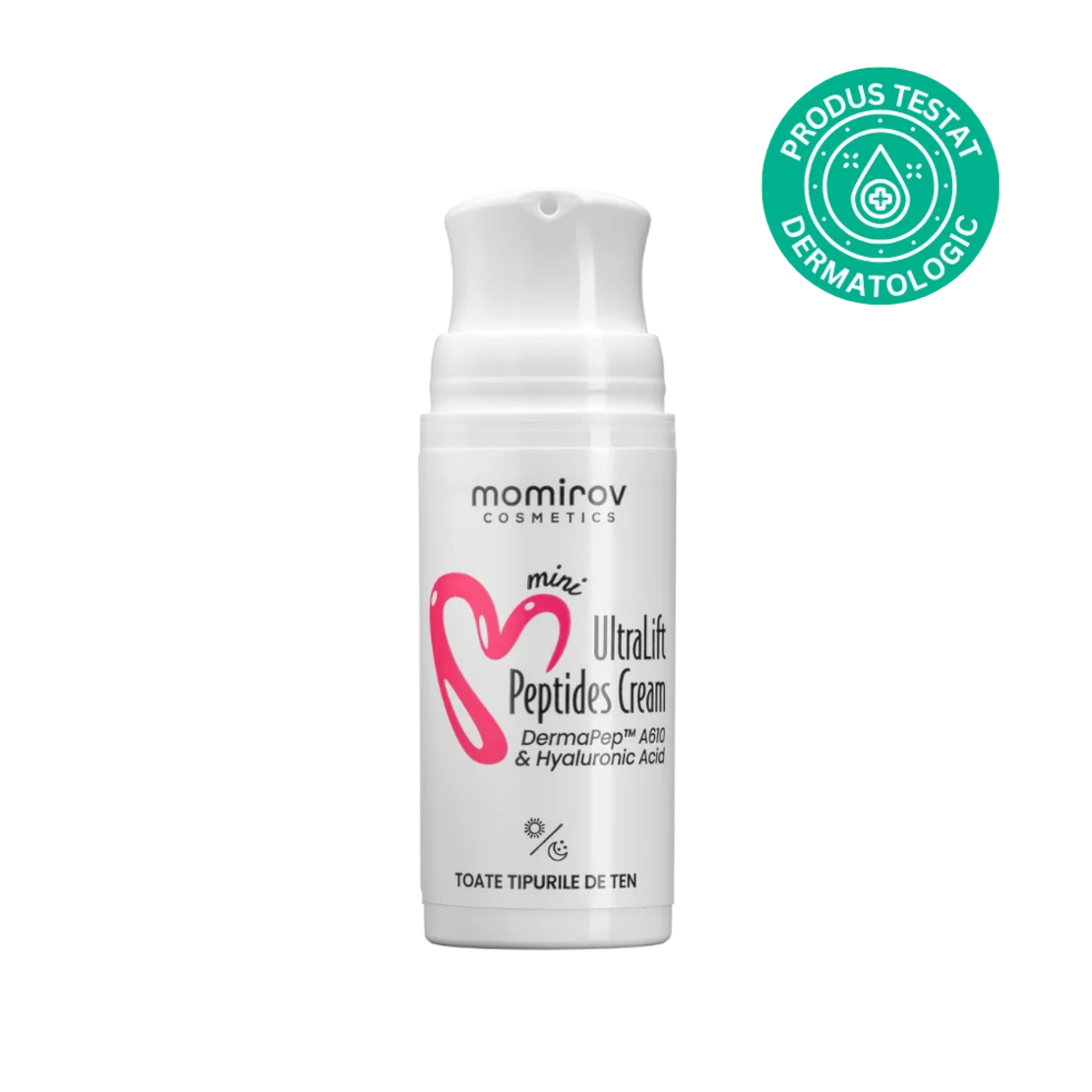 Momirov-Mini Cremă Ultralift cu peptide și acid hialuronic, 15 ml