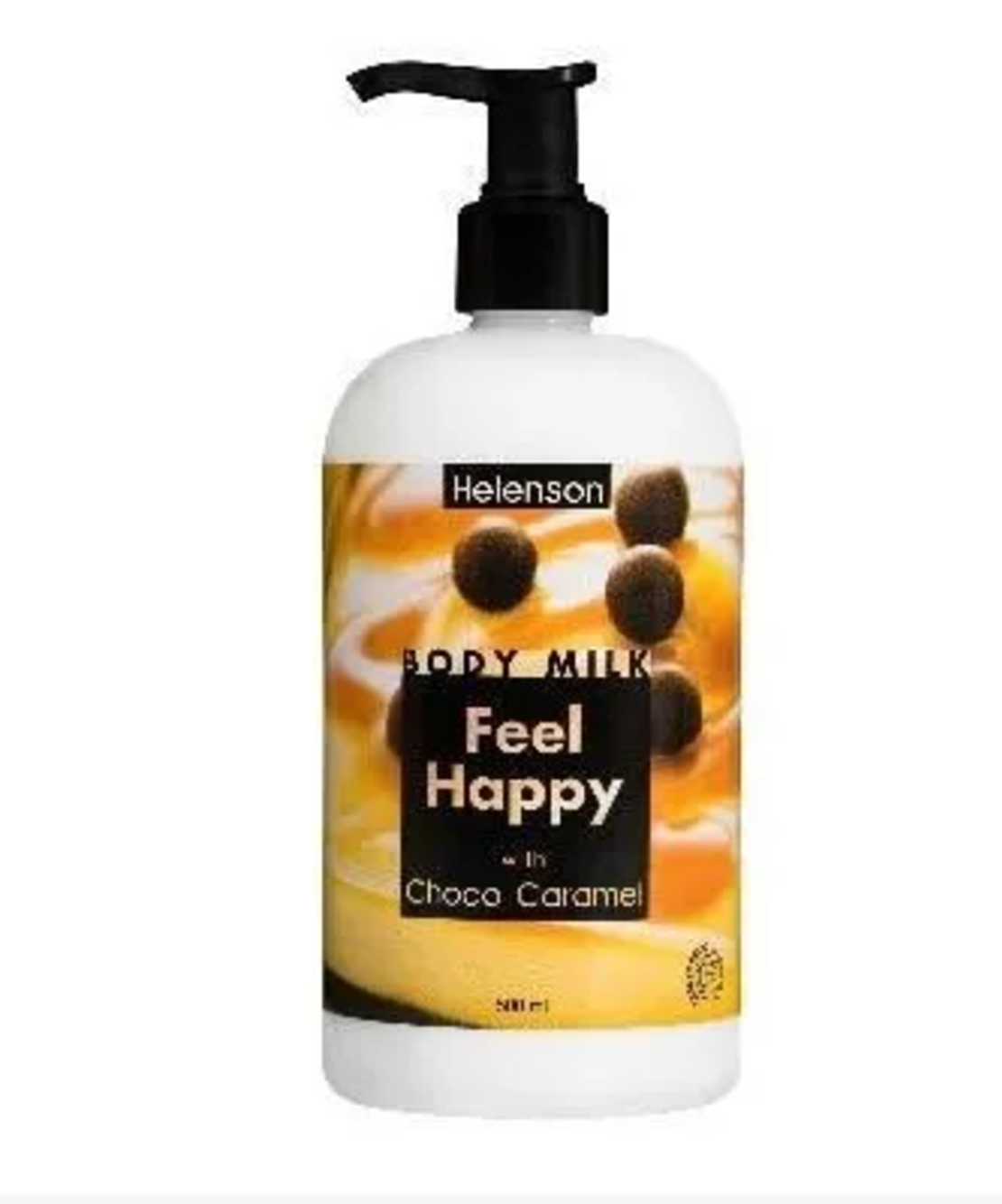 Helenson Lapte de corp FEEL HAPPY Ciocolata Caramel 500ml