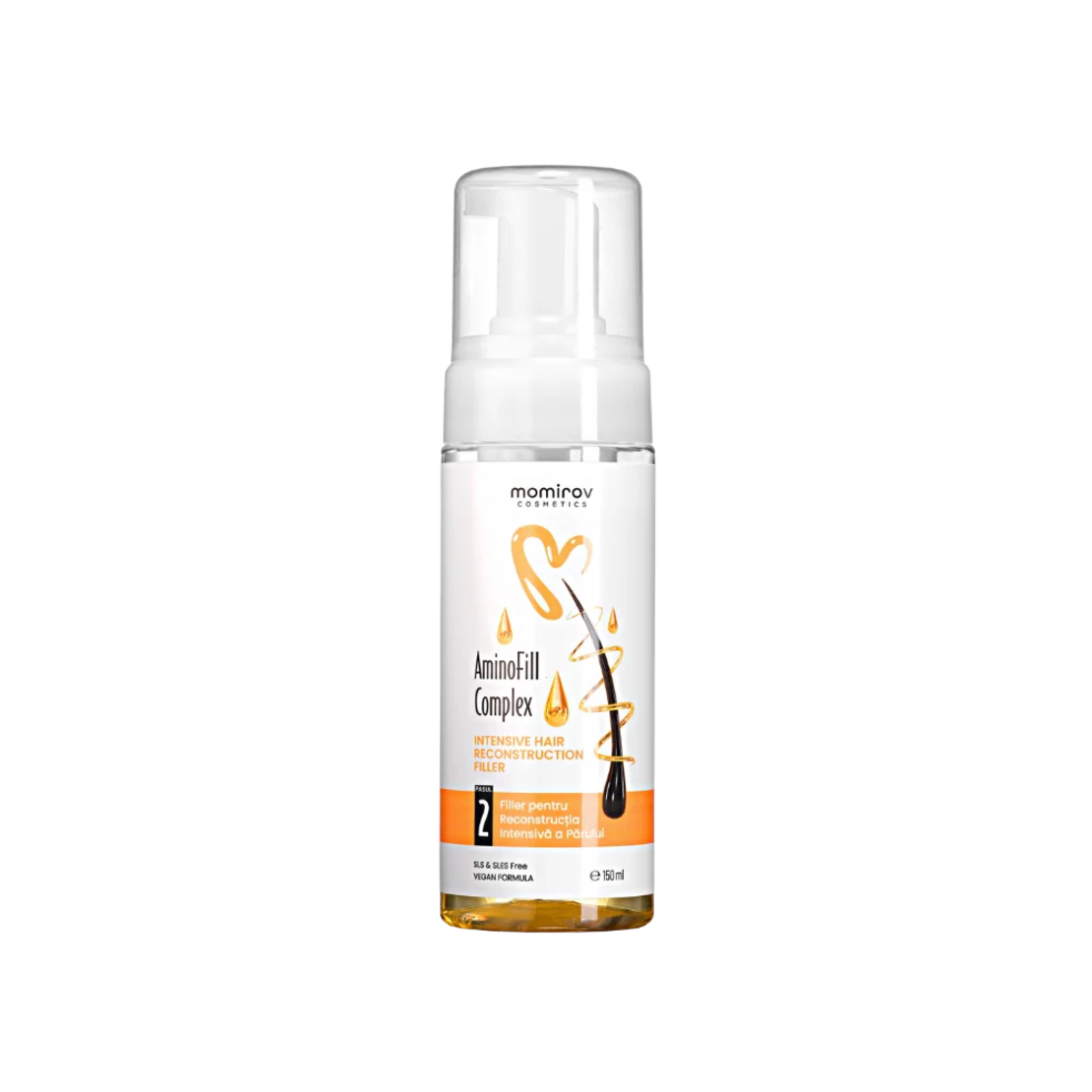 Momirov-Filler Aminofill Complex pentru reconstrucția intensivă a părului, 150 ml