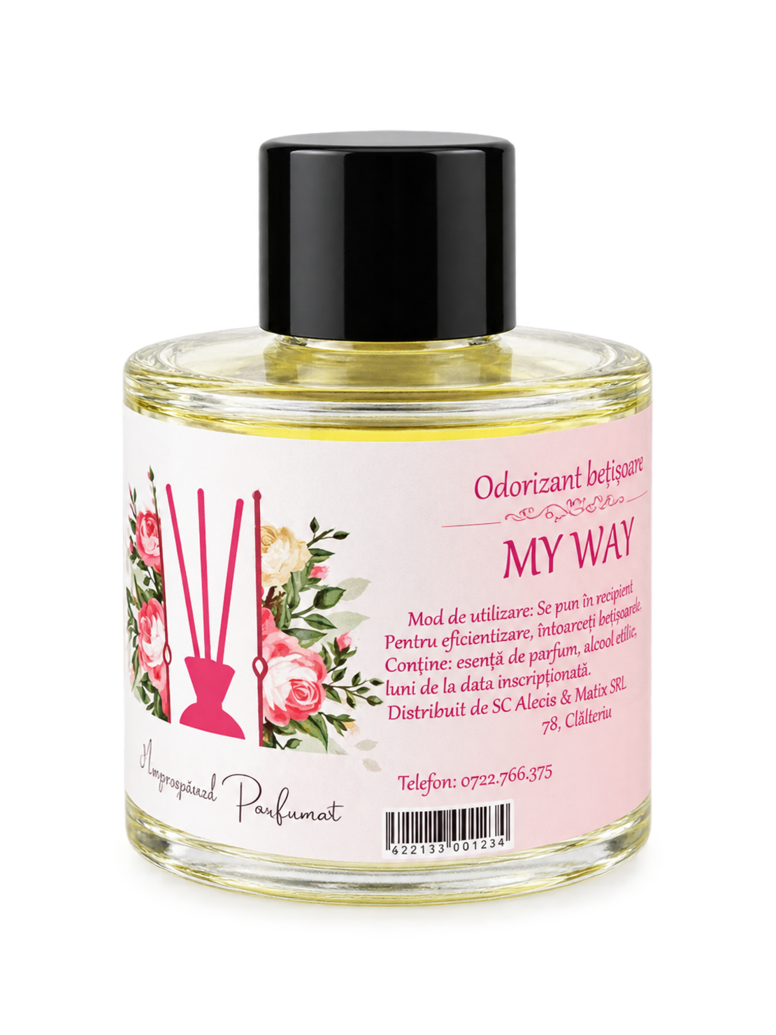 Odorizant cu betisoare-My Way 100ml