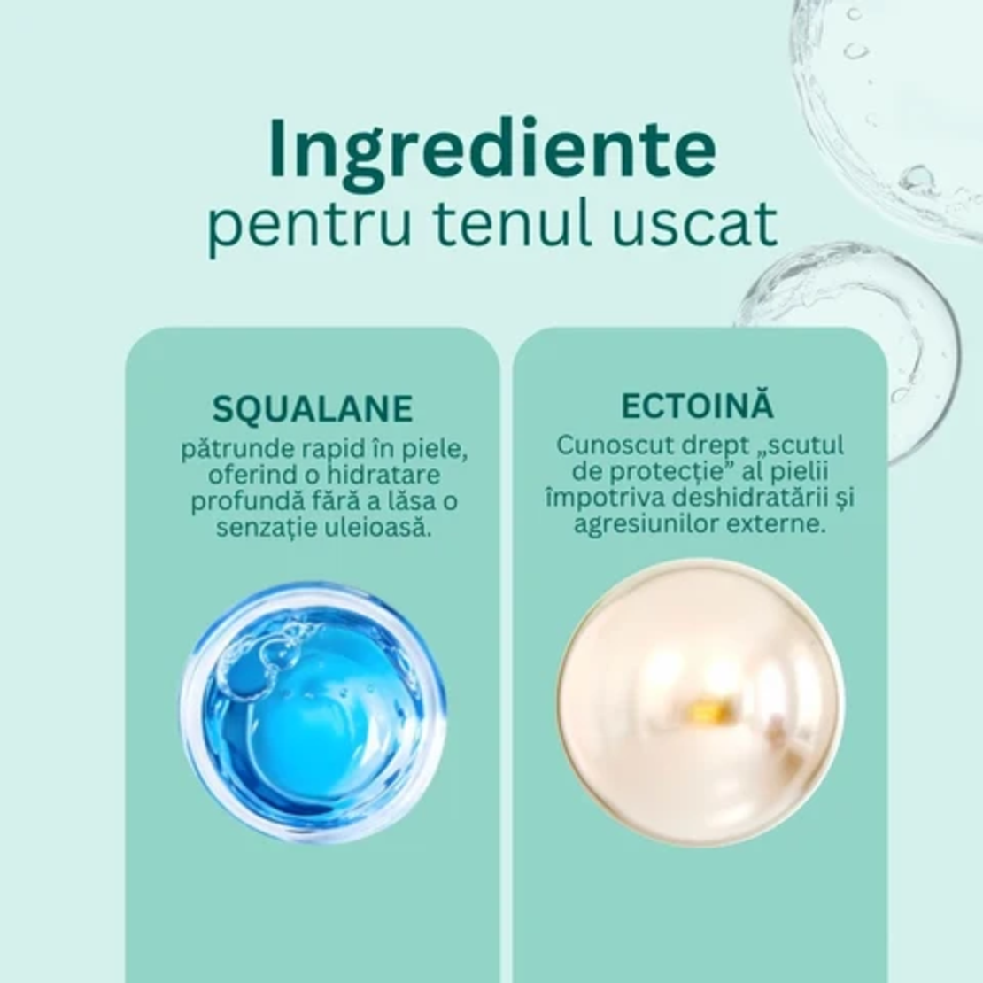 Momirov-Serum Quattro Hydra+ cu 4D acid hialuronic, Squalane și Ectoină, 30 ml