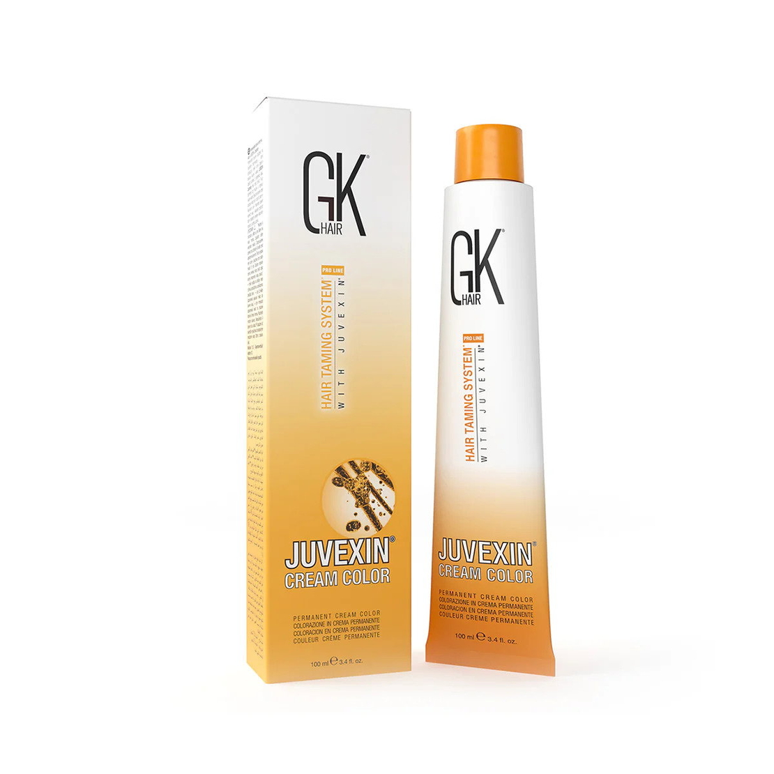 Global Keratin, Cream Colour, Permanent Hair Dye, 8.8 Light Brunette Blonde, 100 ml