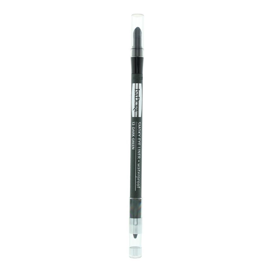 IsaDora, Smoky Eyeliner, Waterproof, kohl eyeliner, Defining, Kohl Eyeliner, 13, Dark Green, 1.2 g