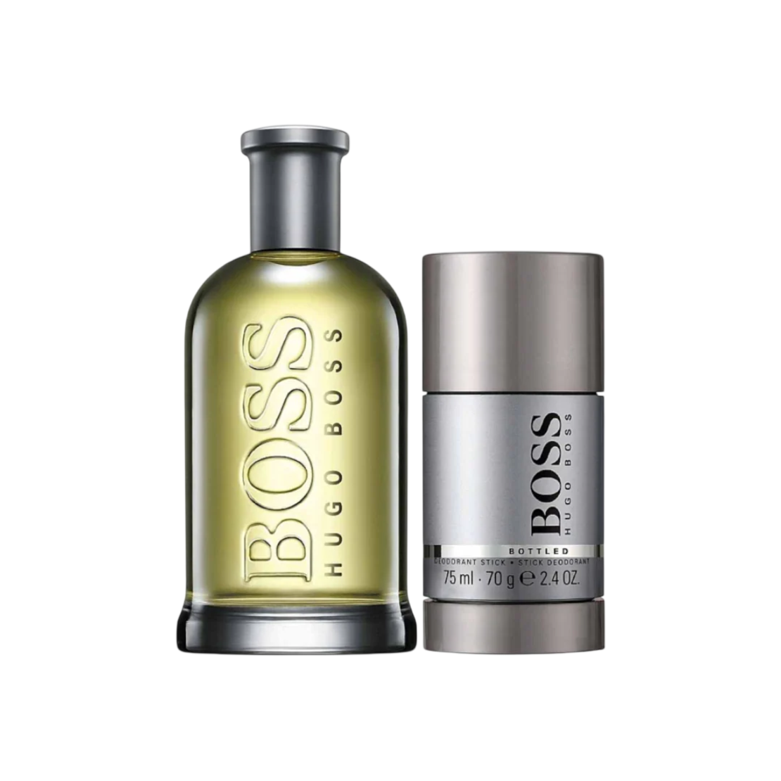 Set Hugo Boss: Boss Bottled, Eau De Toilette, For Men, 200 ml + Boss Bottled, Anti-Perspirant, Deodorant Stick, For Men, 75 ml