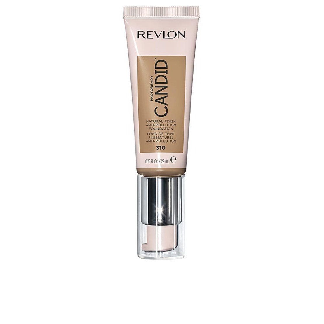 Revlon, PhotoReady Candid, Natural Finish, Cream Foundation, 310, Butterscotch, 22 ml