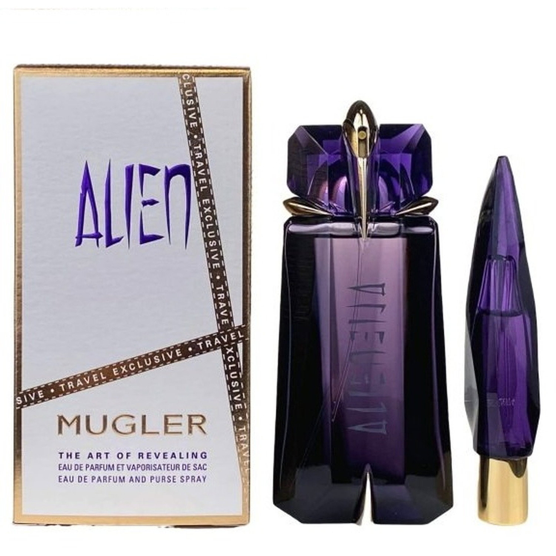 Set Thierry Mugler: Alien, Eau De Toilette, For Women, 90 ml + Alien, Eau De Toilette, For Women, 10 ml