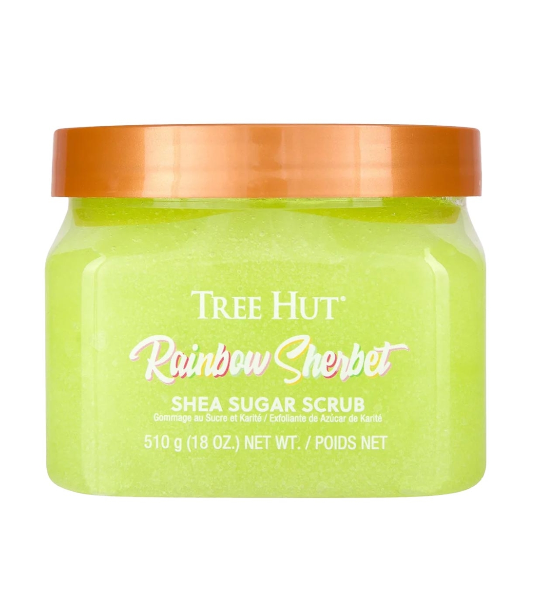 Tree Hut, Rainbow Sherbet, Exfoliating, Body Scrub, 510 g
