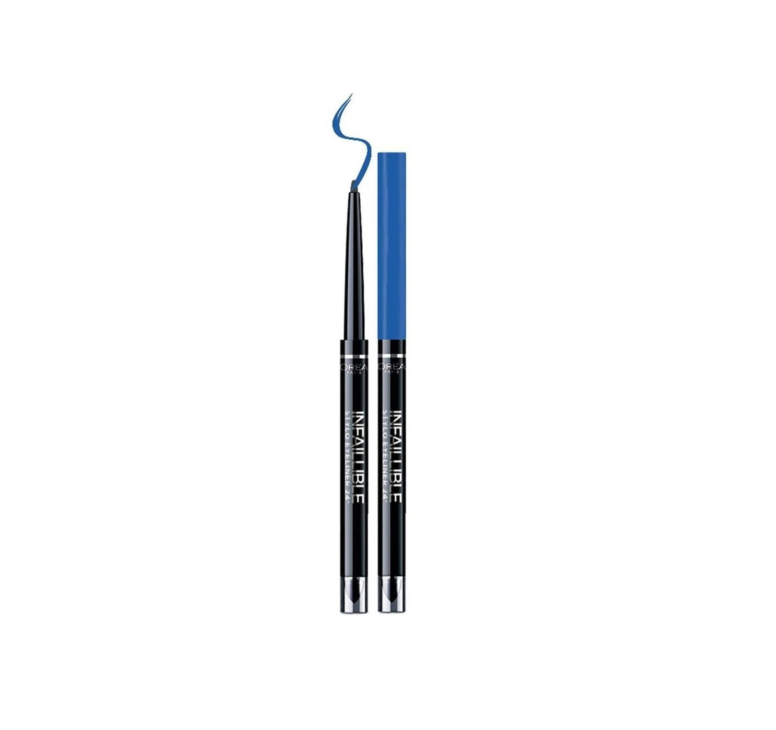 L'Oreal Paris, Infaillible 24H , Waterproof, Contour, Gel Pencil Eyeliner, 316, Indefinite Blue, 10 g