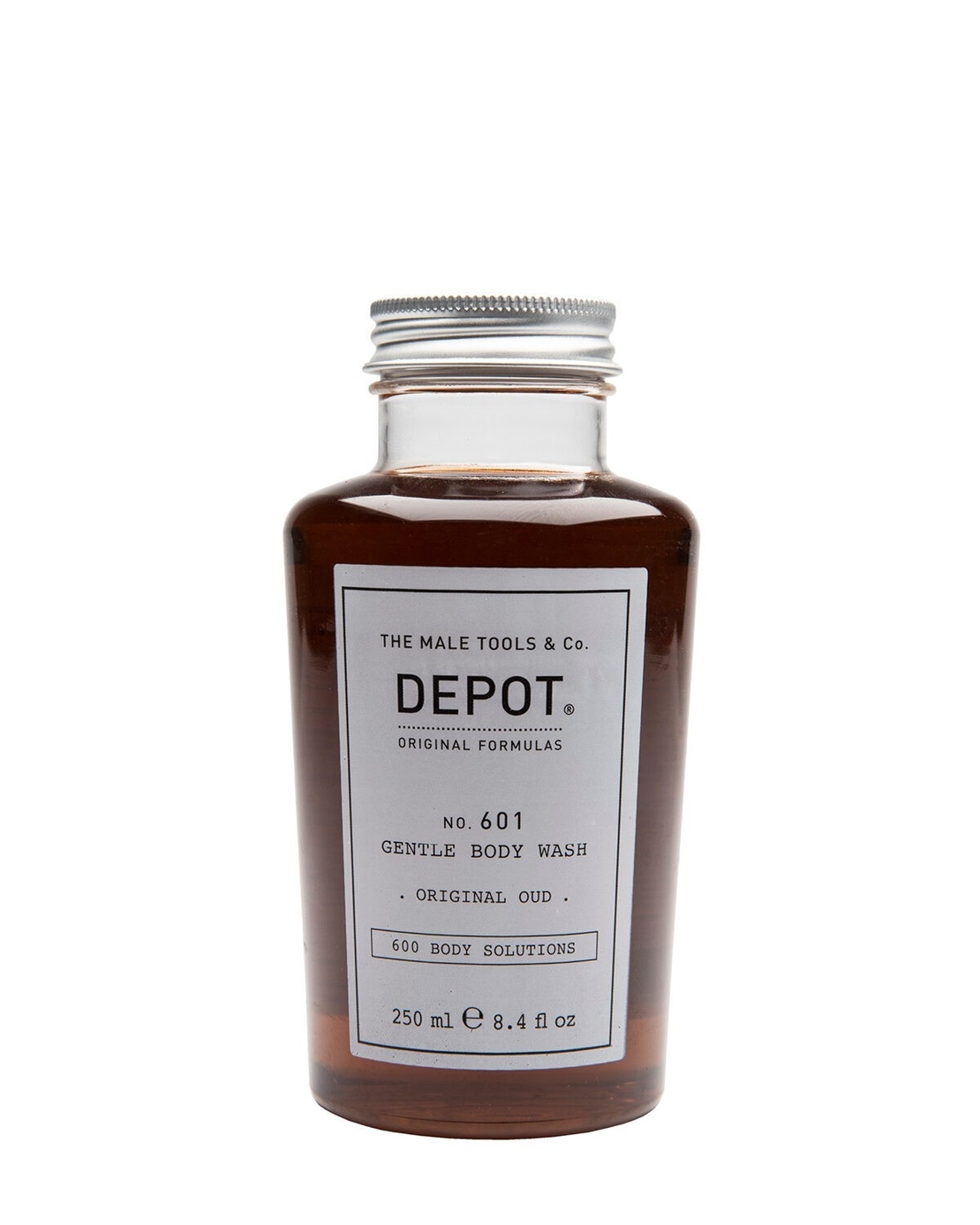 Depot, 600 Body Solutions No. 601, Botanical Complex, Cleansing, Original Oud, Body Wash, 250 ml
