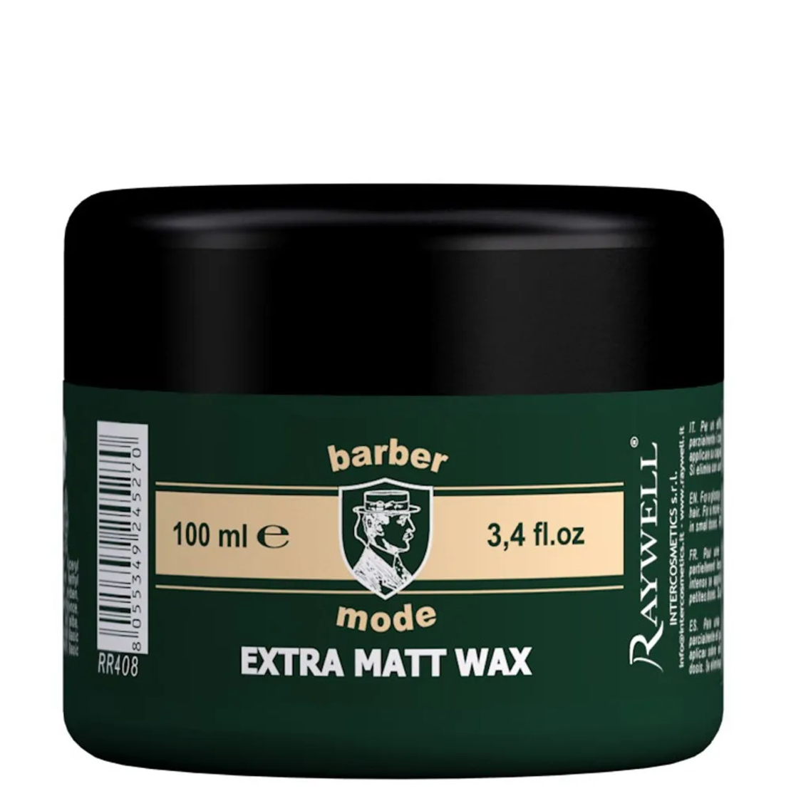 Raywell, Barber Mode, Hair Styling Wax, Matte Finish, 100 ml