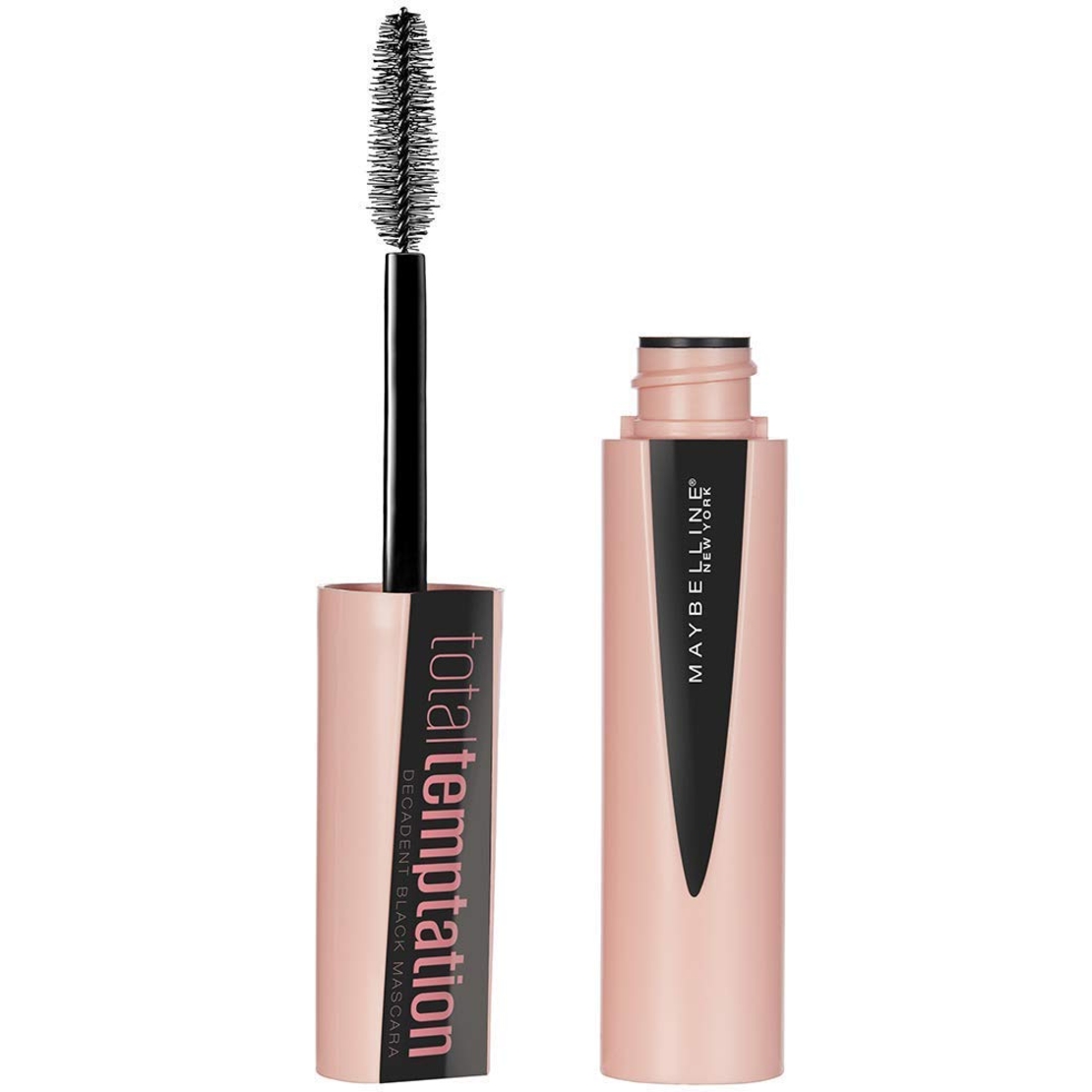 Maybelline, Total Temptation, Volume, Mascara, Decadent Black, 8.6 ml