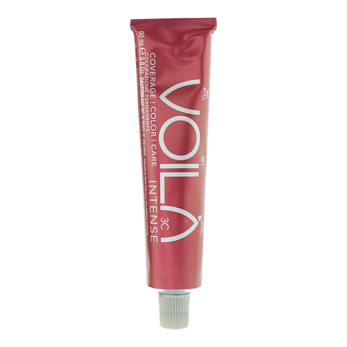 Intercosmo, Voila 3C Intense, Permanent Hair Dye, 6.4 Dark Copper Blonde, 60 ml