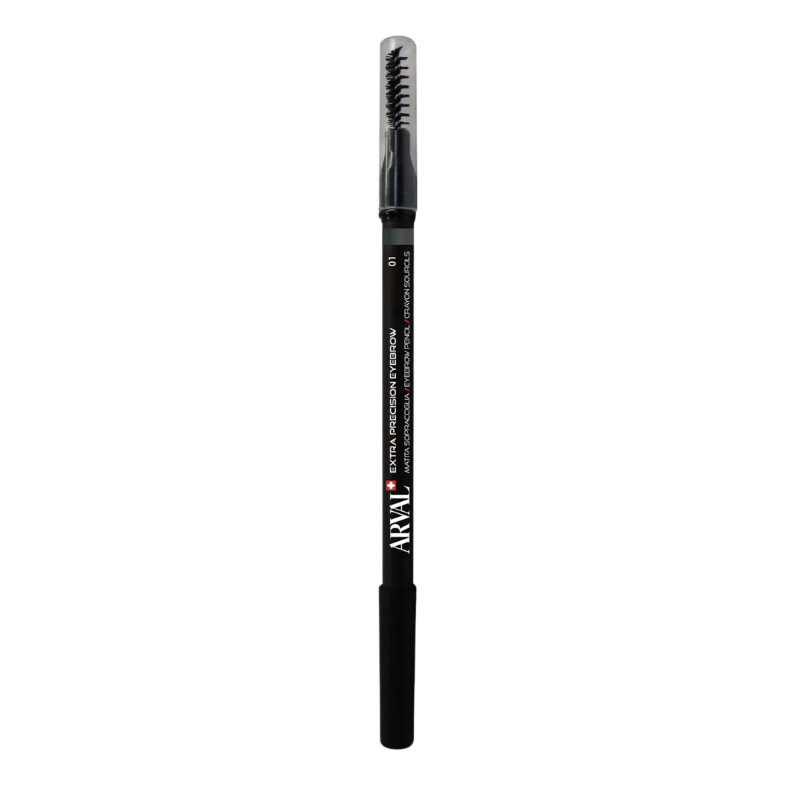 Arval, Matita Sopracciglia, Double-Ended, Eyebrow Cream Pencil, N1, Antracite, 1.19 g