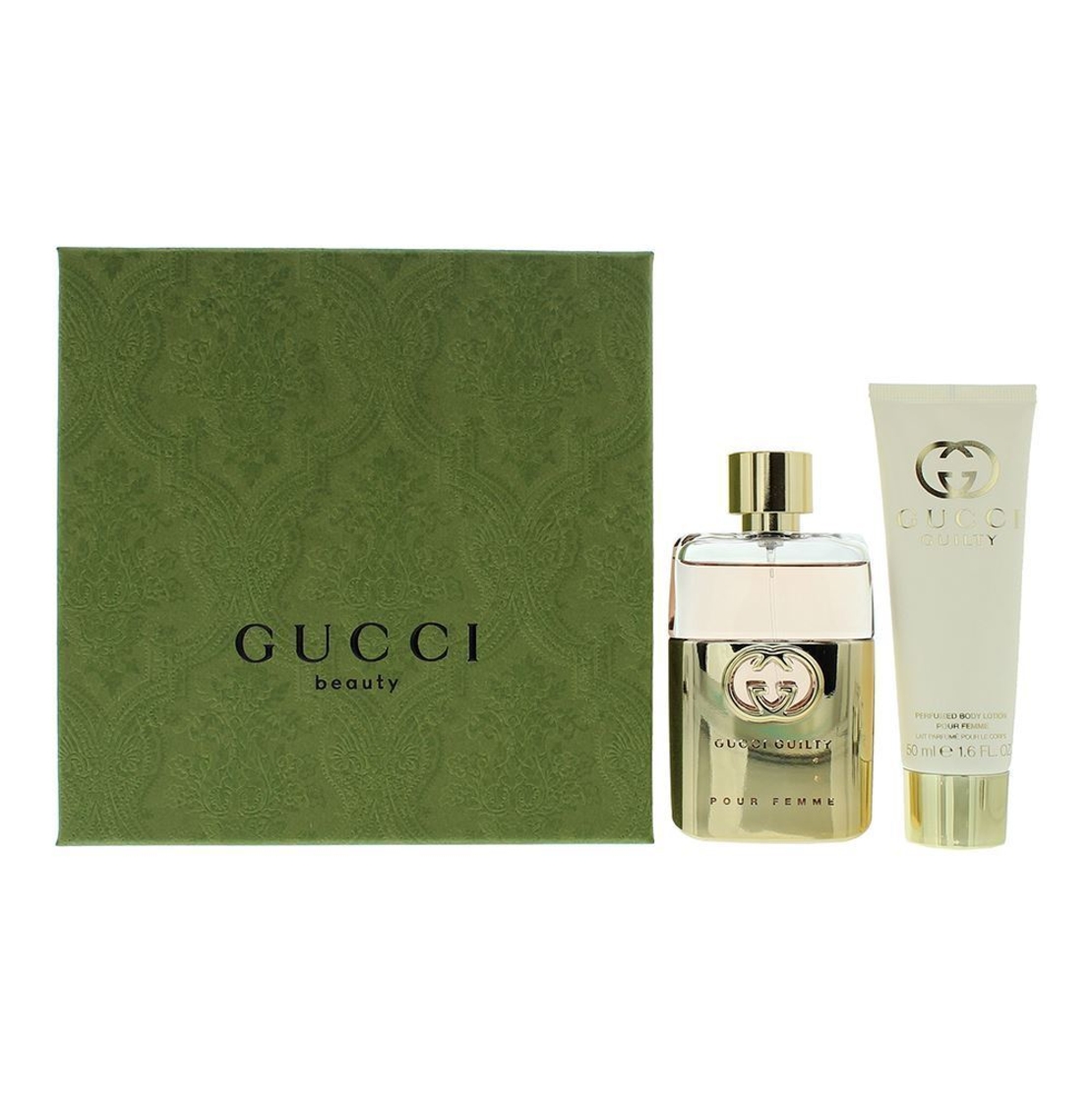 Set Gucci: Guilty, Eau De Parfum, For Women, 50 ml + Guilty, Moisturizing, Body Lotion, 50 ml
