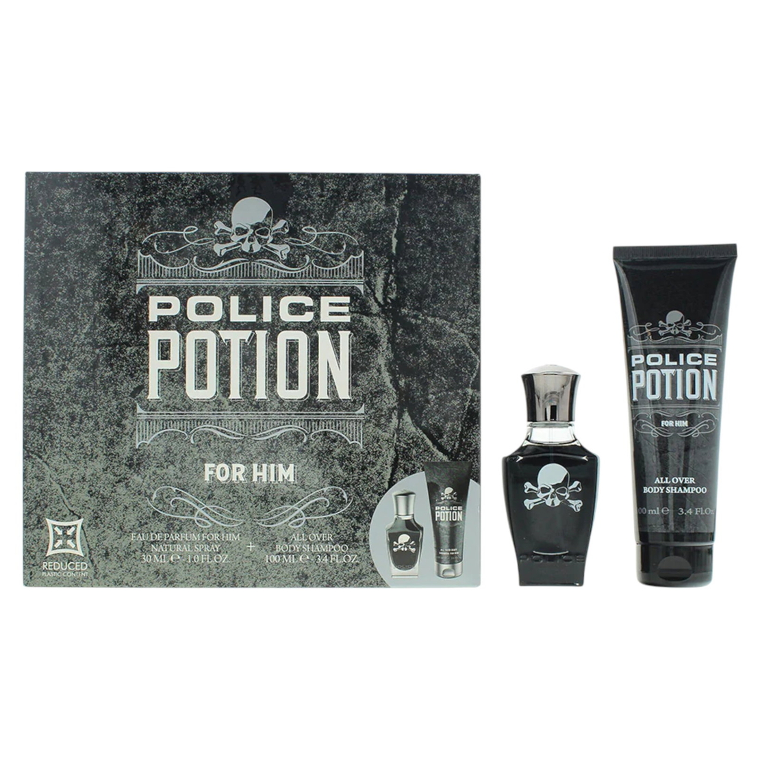 Set Police: Potion, Eau De Parfum, For Men, 30 ml + Potion, Hydrating, Body Lotion, 100 ml