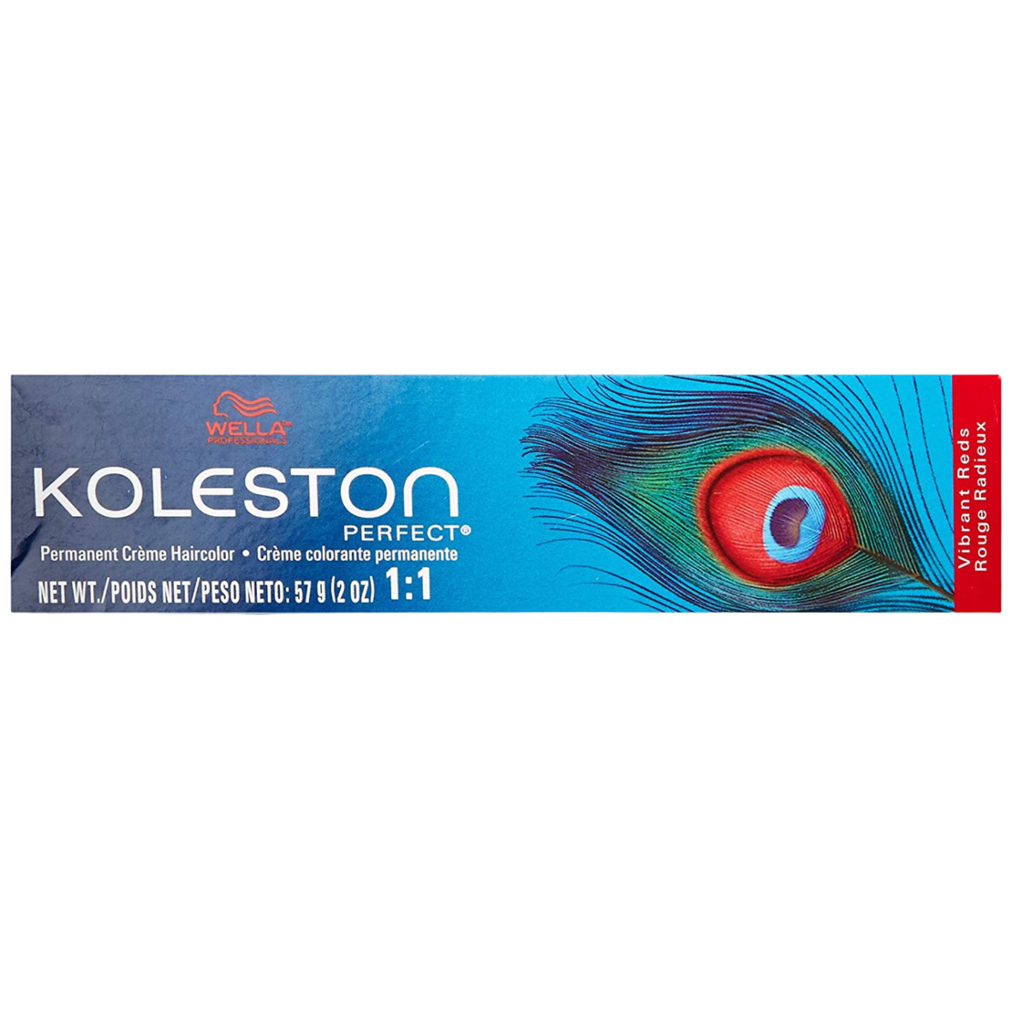 Wella Professionals, Koleston Perfect, Permanent Hair Dye, 5/5 Light Brown Red Violet, 60 ml