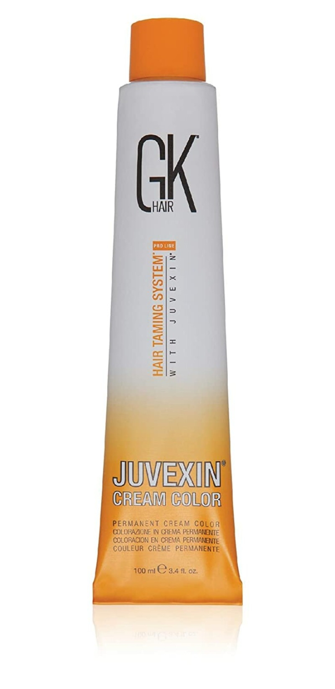 Global Keratin, Cream Colour, Permanent Hair Dye, 6.66 Dark Red Blonde, 100 ml