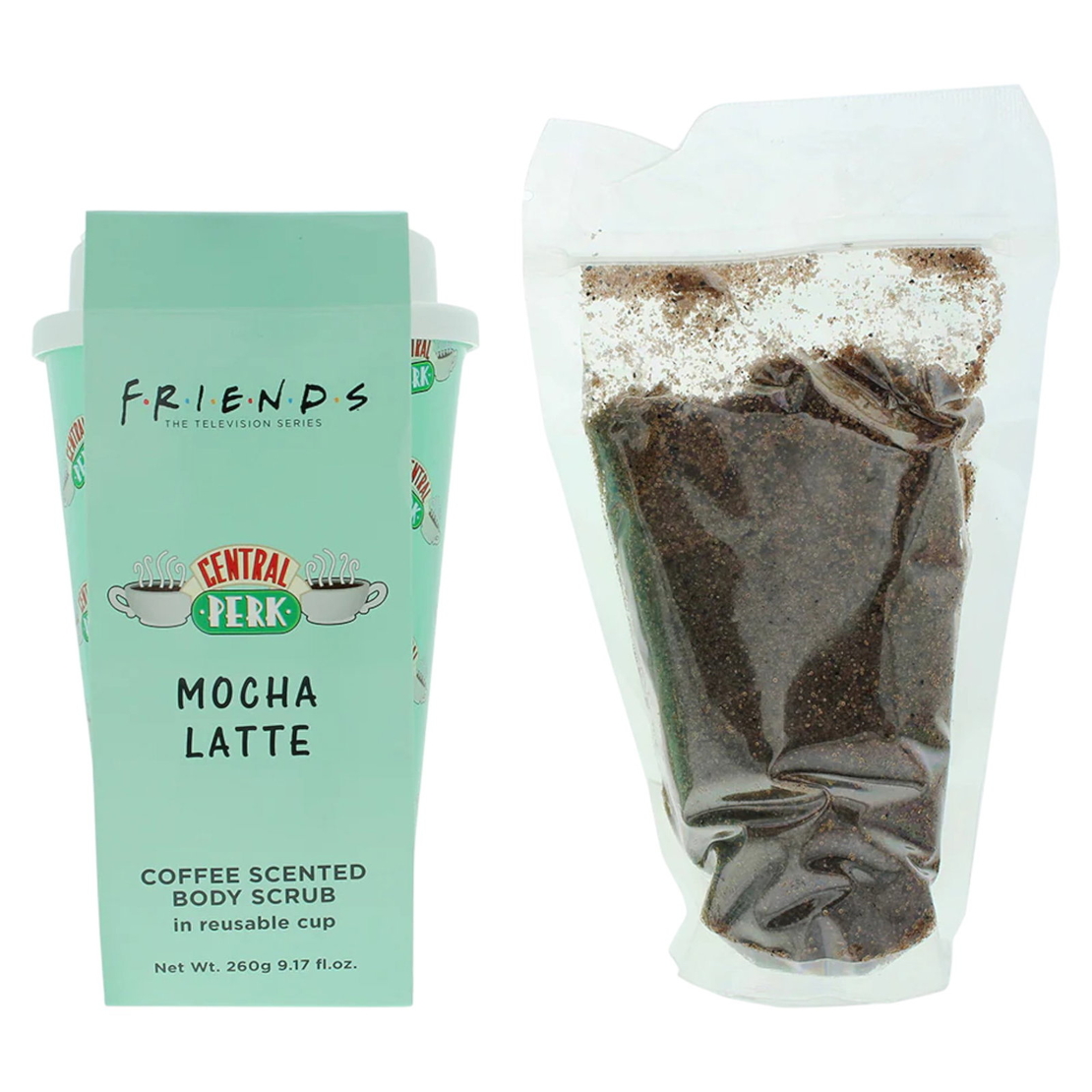 Warner Bros, Friends Mocha Latte, Cleansing, Body Scrub, 260 g