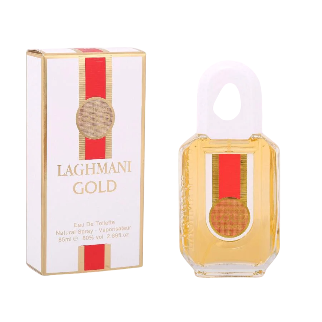Fine Perfumery, Laghmani White Gold, Eau De Toilette, For Men, 85 ml