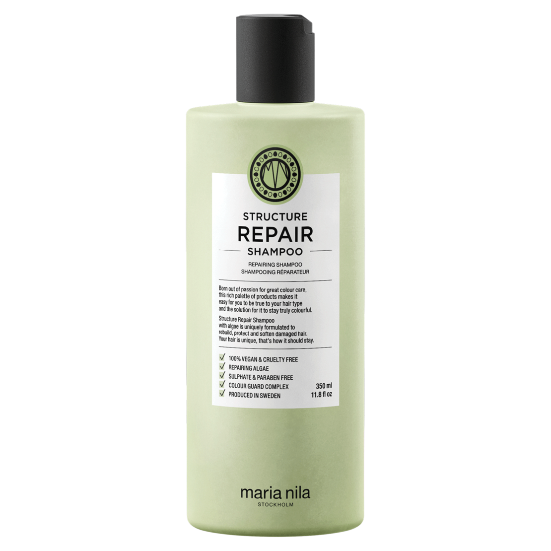 Maria Nila, Structure Repair, Hair Shampoo, For Repairing, 350 ml