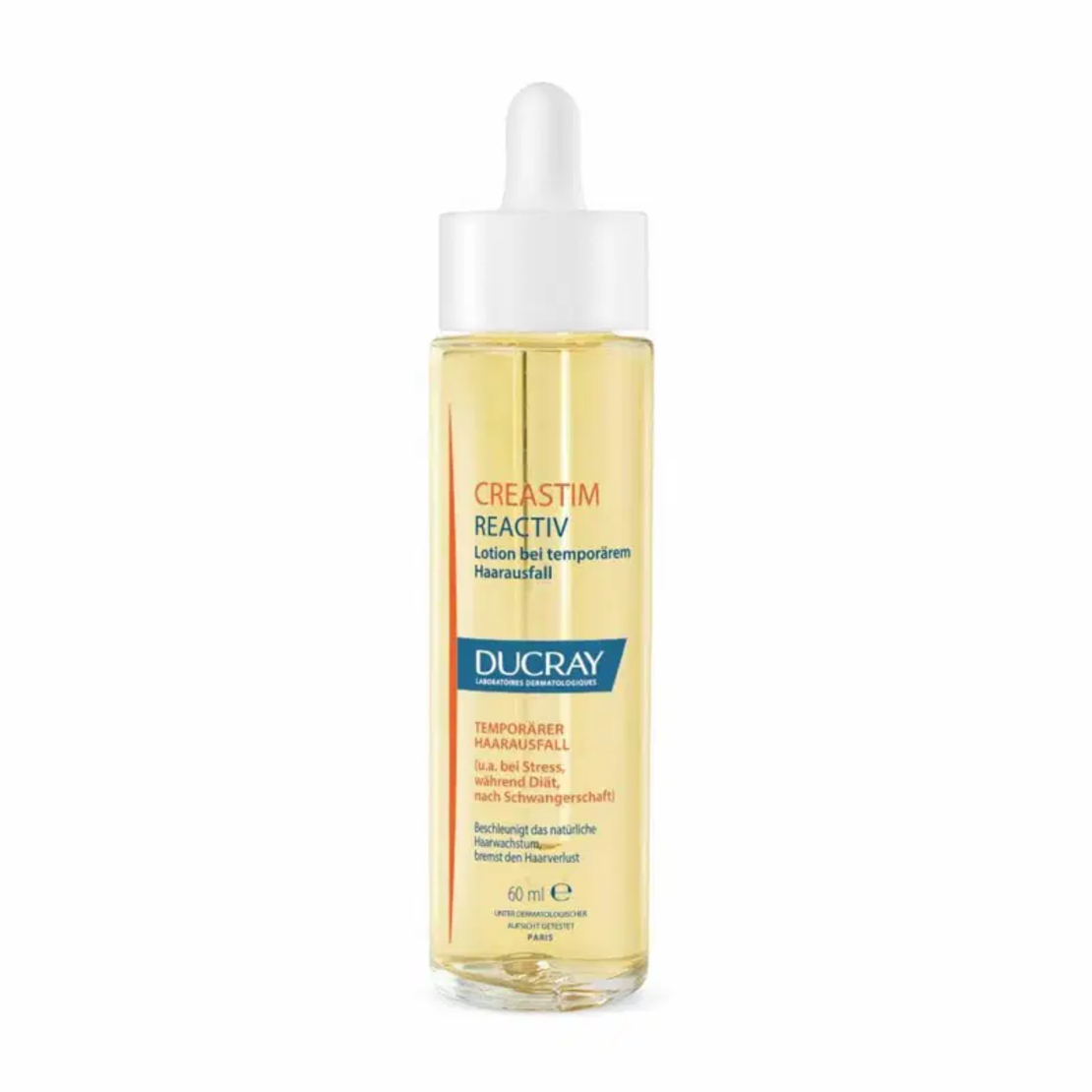 Ducray, Anaphase Creastim Reactiv, Hair Lotion Treatment, Anti-Hair Loss, 60 ml