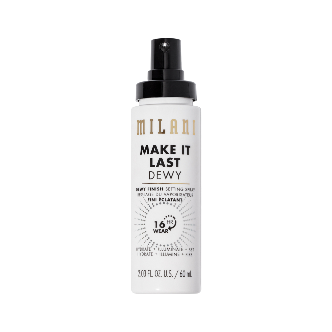 Milani, Make It Dewy, Illuminating, Setting Spray, 60 ml