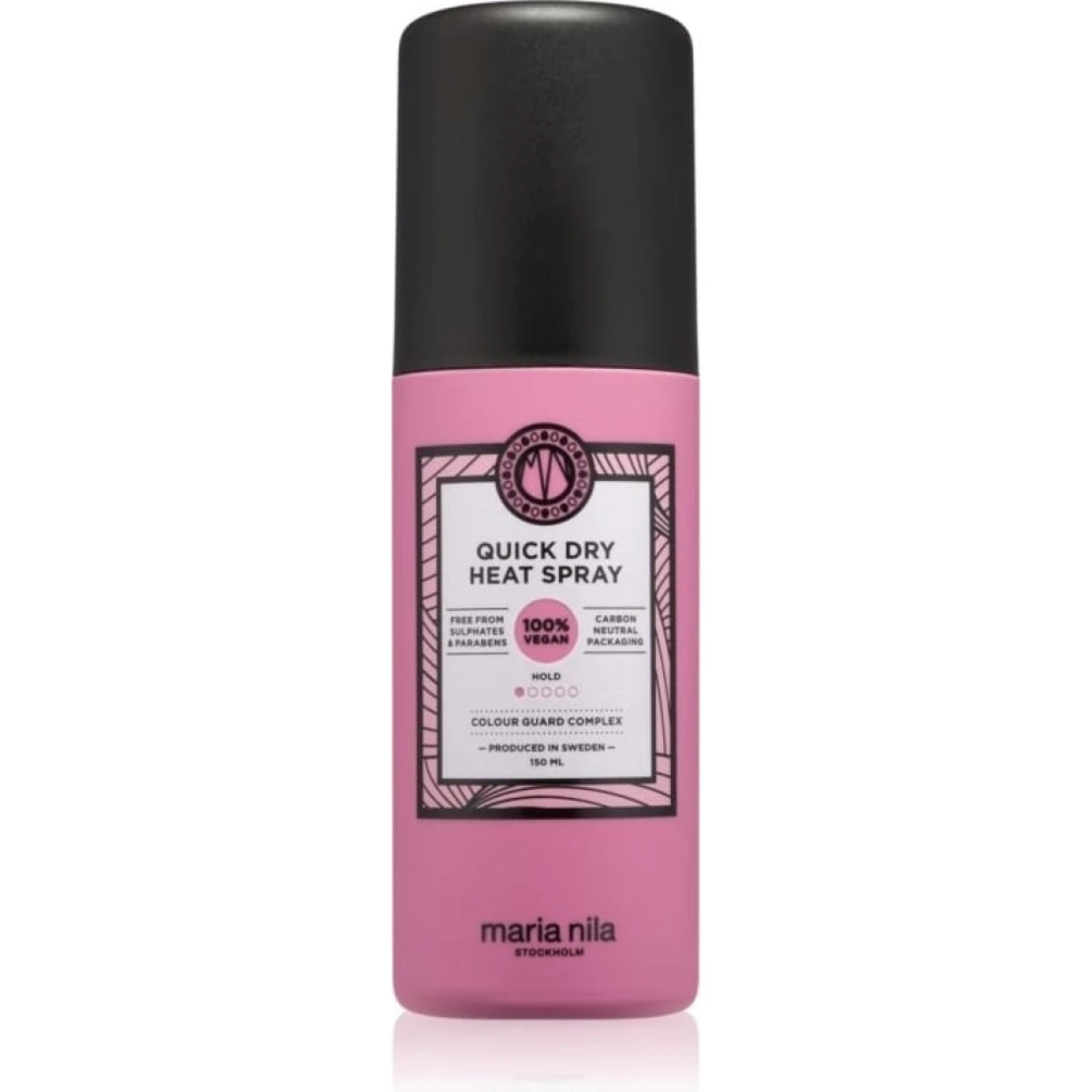 Maria Nila, Quick Dry, Cruelty Free, Hair Spray, For Heat Protectant, Light Hold, 150 ml