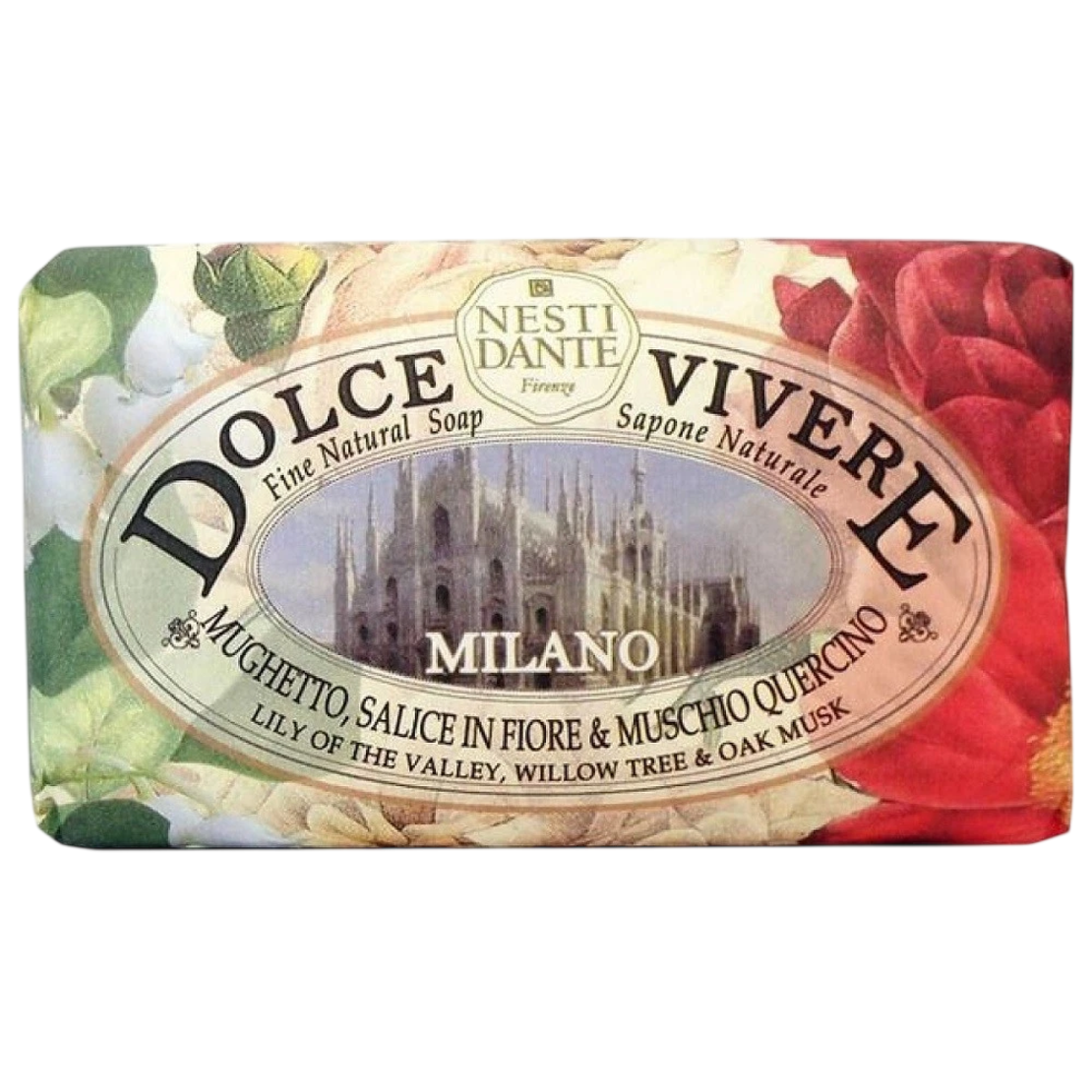 Nesti Dante, Dolce Vivere Milano, Cleansing & Hydrating, Scented Soap Bar , 250 g