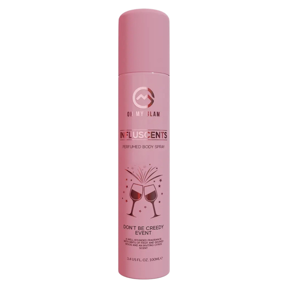 Oh My Glam, Influscents Don't Be Creedy: Event, Body Spray, 100 ml