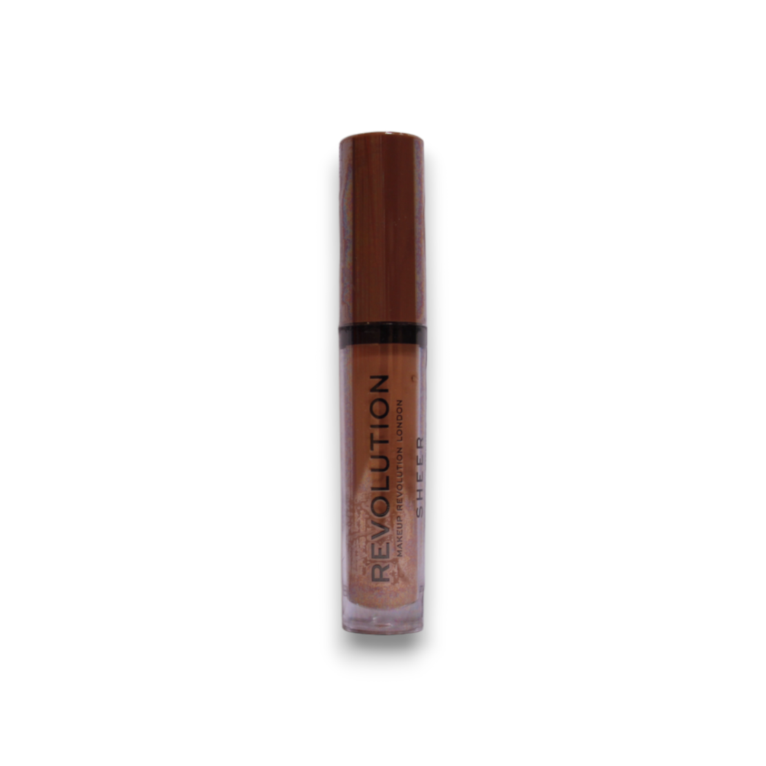 Makeup Revolution, Sheer Brillant, Vegan, Lip Gloss, 119, Hustle, 3.5 ml