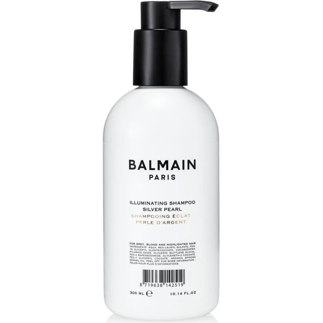 Balmain Professionnel, Silver Pearl, Hair Shampoo, Illuminating, 300 ml