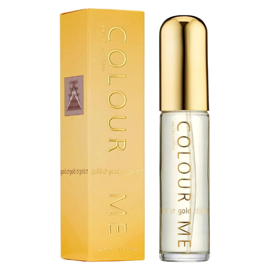 Milton Lloyd, Colour Me Gold, Eau De Toilette, For Men, 50 ml