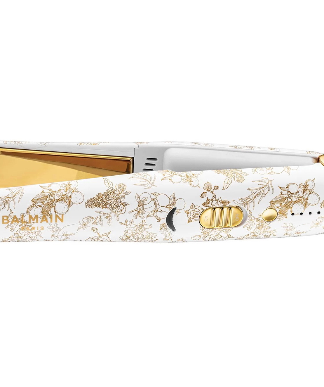 Balmain Professionnel, Limited Edition, Electric Steam Hair Straightener, White Gold